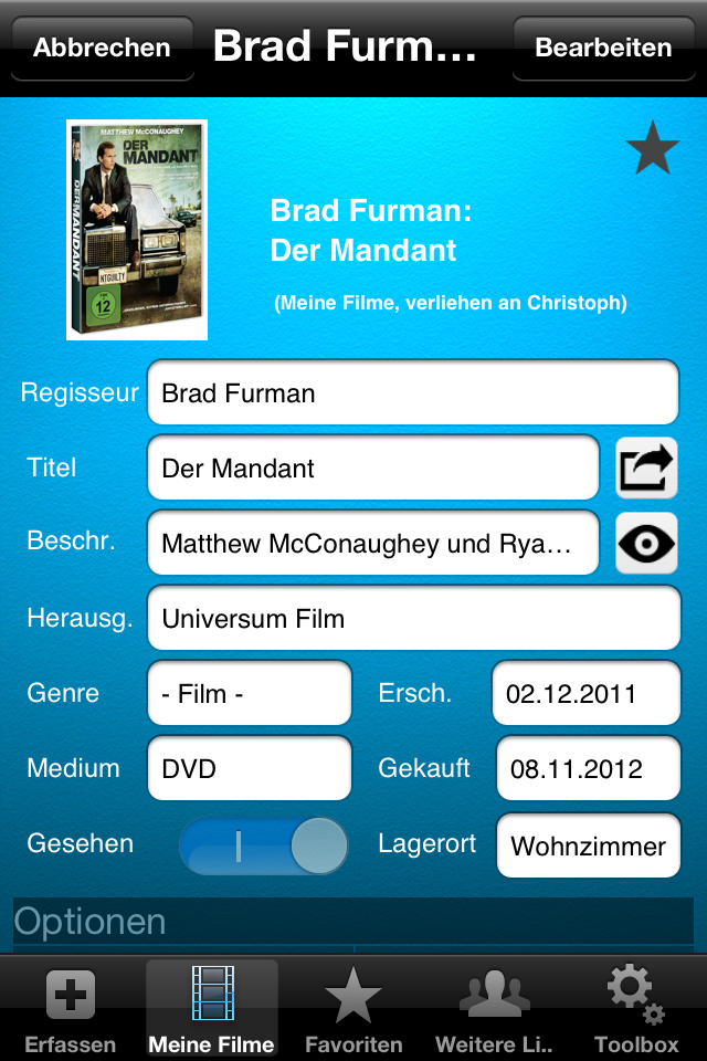 App Tipp: DVDs verwalten mit DVD Shelf App Tipp: DVDs verwalten mit DVD Shelf